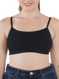 Eve's Beauty Girls Beginners Bra | Pack of 2 | Cotton Stretch Fabric | Adjustable Straps