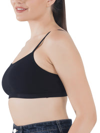 Eve's Beauty Girls Beginners Bra | Pack of 2 | Cotton Stretch Fabric | Adjustable Straps