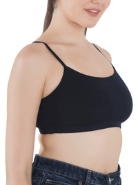 Eve's Beauty Girls Beginners Bra | Pack of 2 | Cotton Stretch Fabric | Adjustable Straps