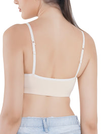 Eve's Beauty Girls Beginners Bra | Pack of 2 | Cotton Stretch Fabric | Adjustable Straps
