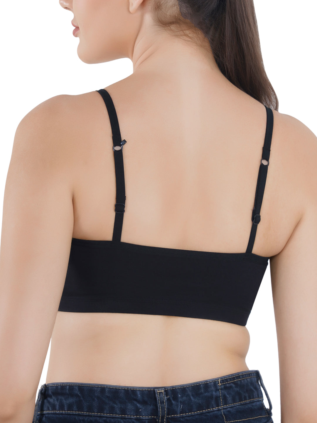 Eve's Beauty Girls Beginners Bra | Pack of 2 | Cotton Stretch Fabric | Adjustable Straps