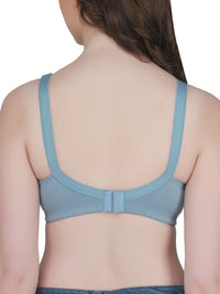 Eve's Beauty Womens Full Coverage Non Wired Everyday Bra with Lace