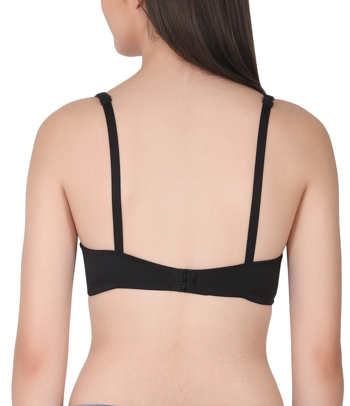 LacyLuxe Seamless Padded/Non-Wired Bra Eves Beauty
