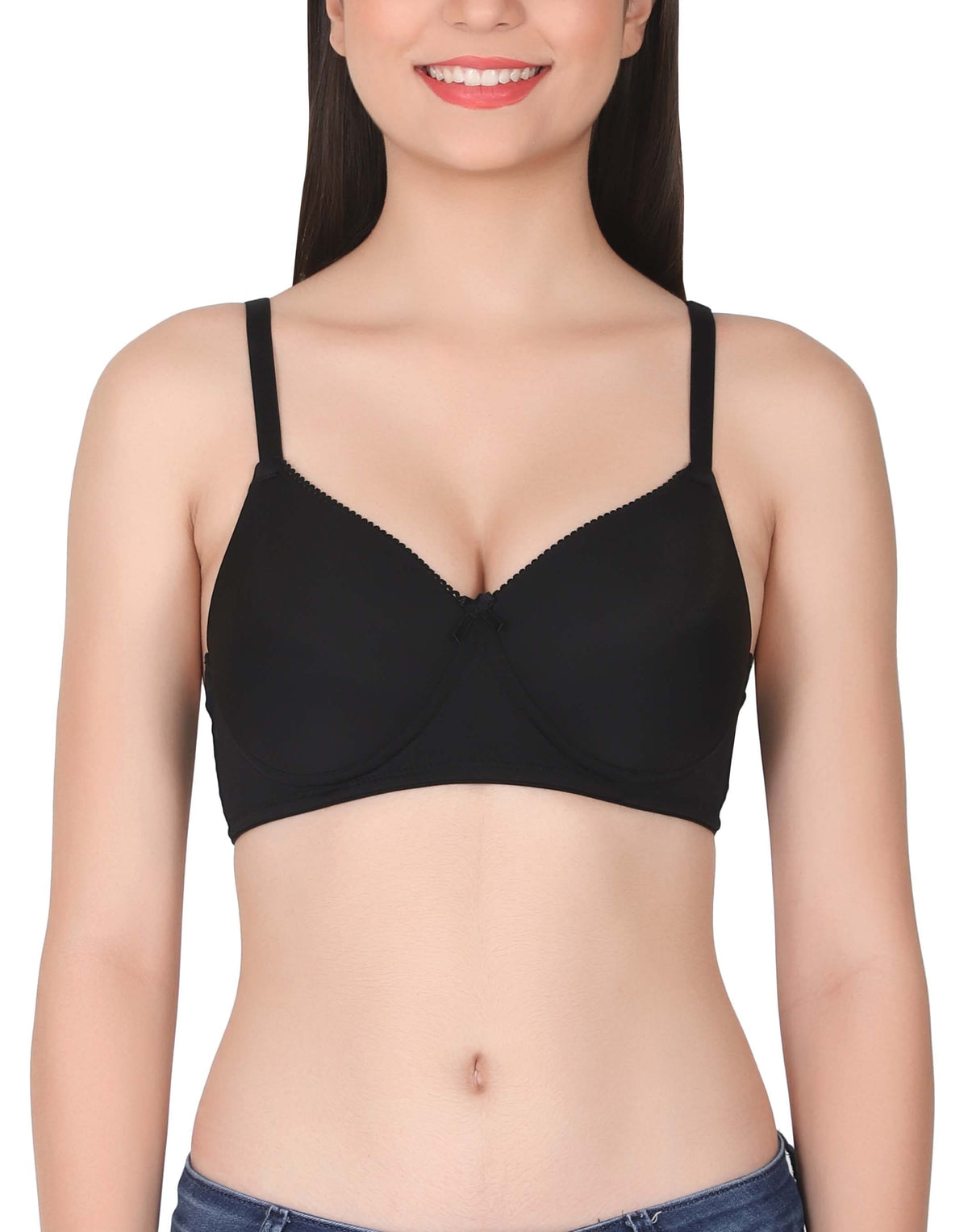 LacyLuxe Seamless Padded/Non-Wired Bra Eves Beauty