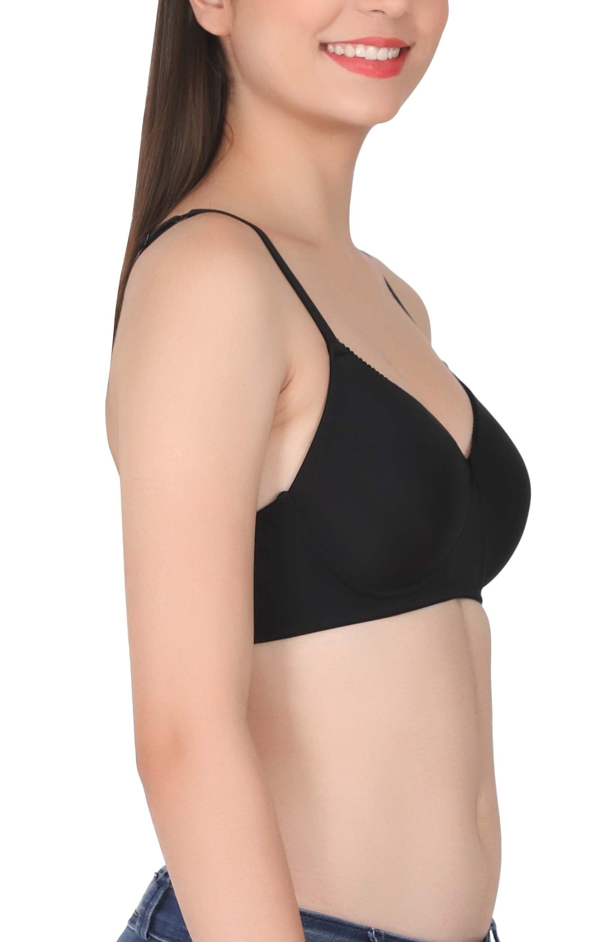 LacyLuxe Seamless Padded/Non-Wired Bra Eves Beauty