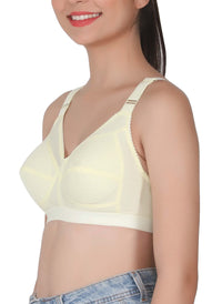 Eve's Beauty Womens Full Coverage Non Padded/Non Wired Bra.(Pack of 2) Eves Beauty