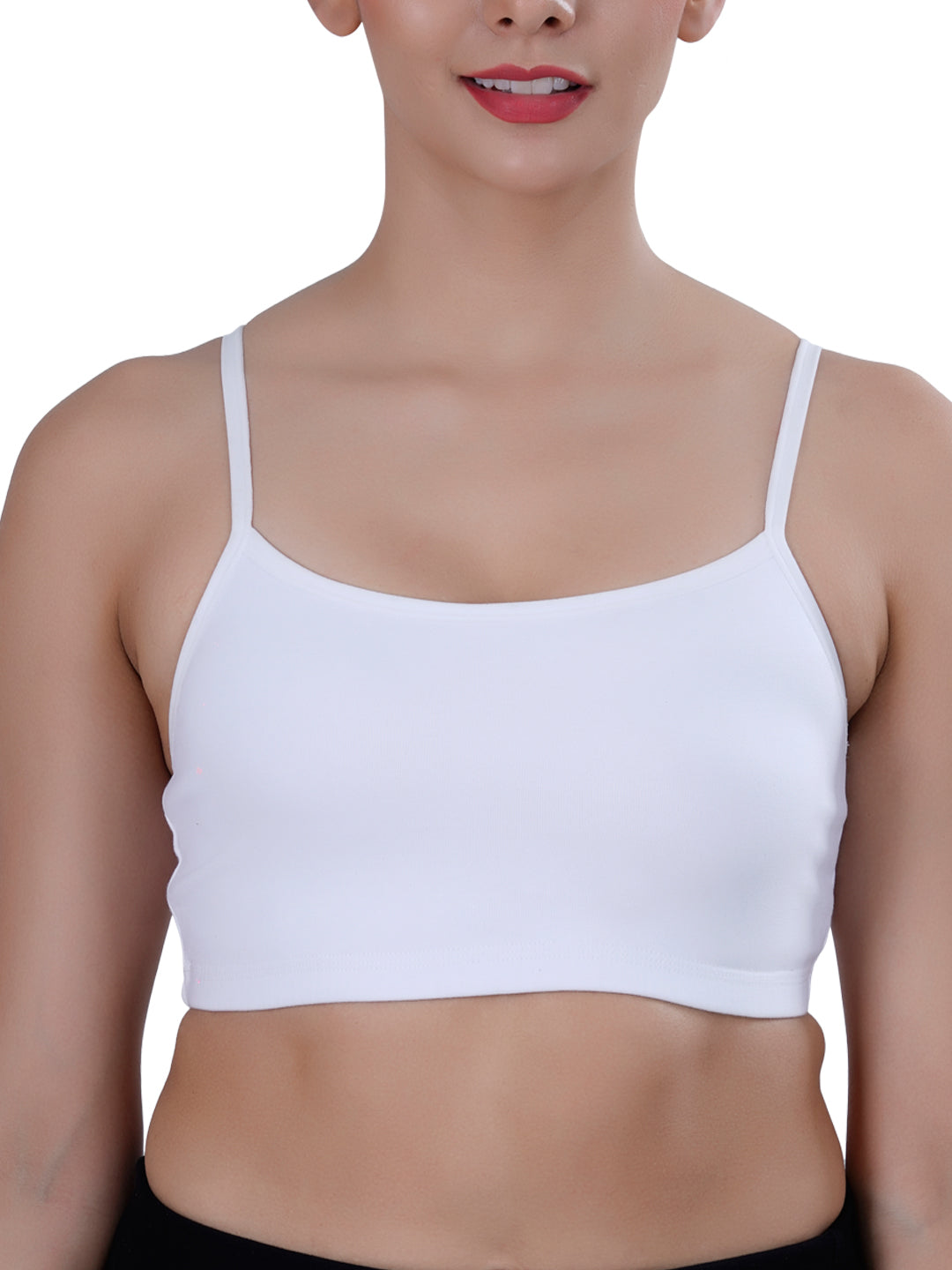 Eve's Beauty Girls Beginners Bra | Pack of 2 | Cotton Stretch Fabric | Adjustable Straps