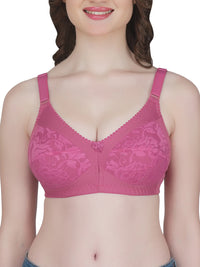 Eve's Beauty Womens Full Coverage Non Wired Everyday Bra with Lace