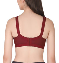 Eve's Beauty Womens Full Coverage Non Padded/Non Wired Bra.(Pack of 2) Eves Beauty