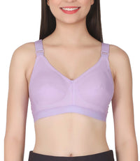Eve's Beauty Womens Full Coverage Non Padded/Non Wired Bra.(Pack of 2) Eves Beauty