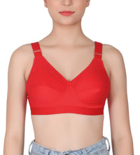Eve's Beauty Womens Full Coverage Non Padded/Non Wired Bra.(Pack of 2) Eves Beauty