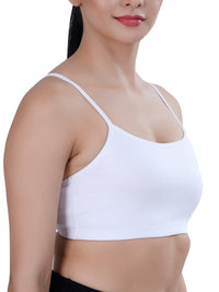 Eve's Beauty Girls Beginners Bra | Pack of 2 | Cotton Stretch Fabric | Adjustable Straps
