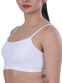 Eve's Beauty Girls Beginners Bra | Pack of 2 | Cotton Stretch Fabric | Adjustable Straps
