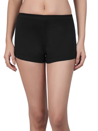 Eve's Beauty Women's Boyshorts | Cotton Spandex Blend Fabric | All Day Comfort | Pack of 3