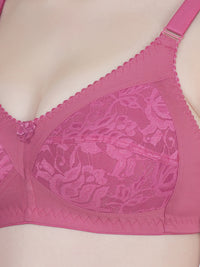 Eve's Beauty Womens Full Coverage Non Wired Everyday Bra with Lace