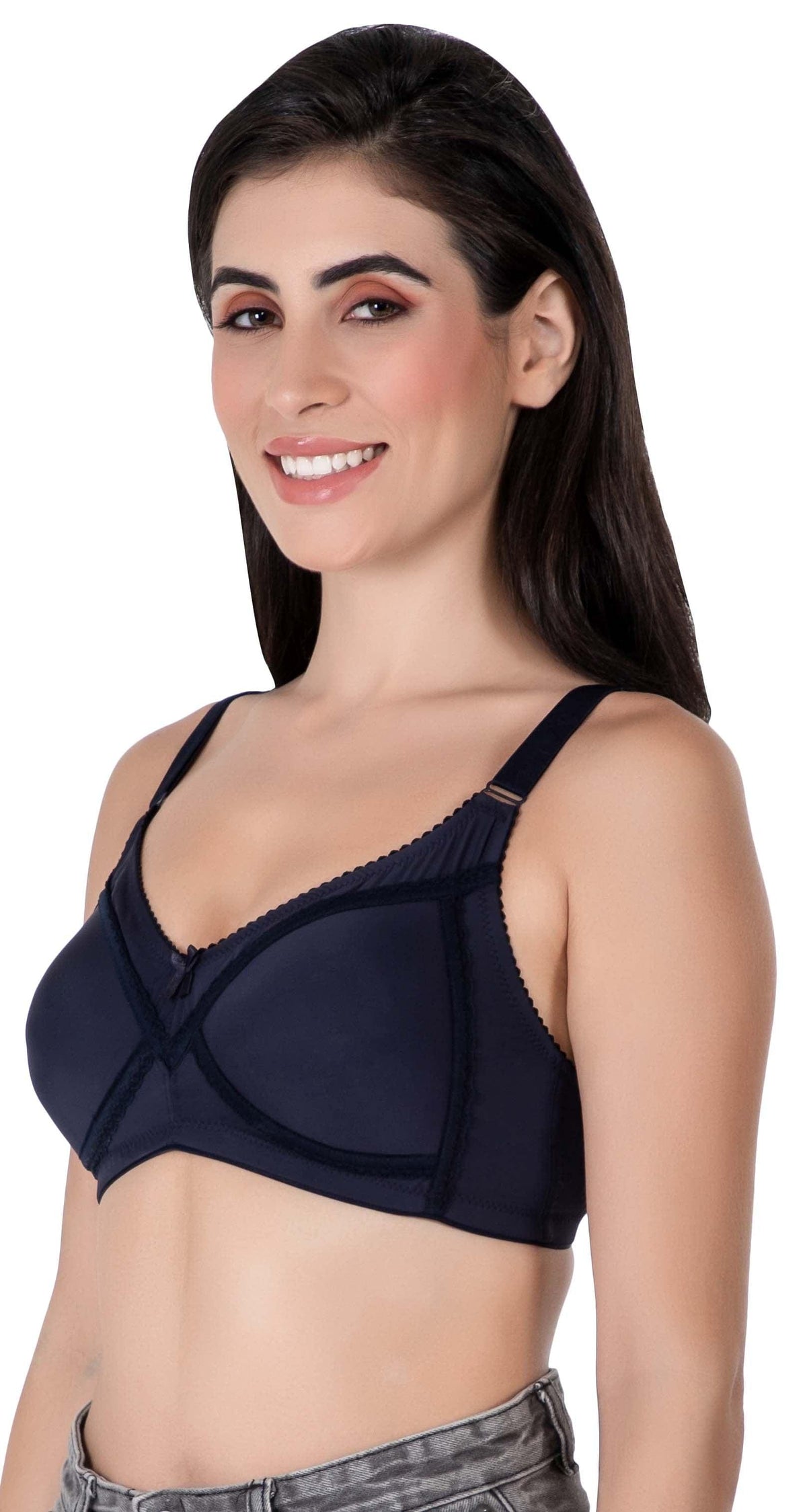 LacyLuxe Full Coverage/Seamless Padded Bra Women T-Shirt Lightly Padded Bra Eves Beauty