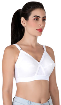Eve's Beauty Womens Non Padded Non Wired Full Coverage Bra Eves Beauty