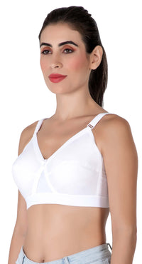 Eve's Beauty Womens Non Padded Non Wired Full Coverage Bra Eves Beauty