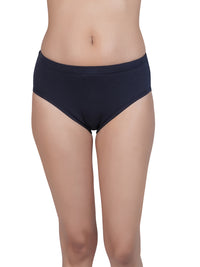 Eve's Beauty Women's Cotton Stretch Panties | Mid Rise Waist | Assorted Pack of 3 Panties