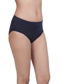 Eve's Beauty Women's Cotton Stretch Panties | Mid Rise Waist | Assorted Pack of 3 Panties