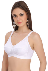 Eve's Beauty Women Full Coverage Non Padded Bra Eves Beauty