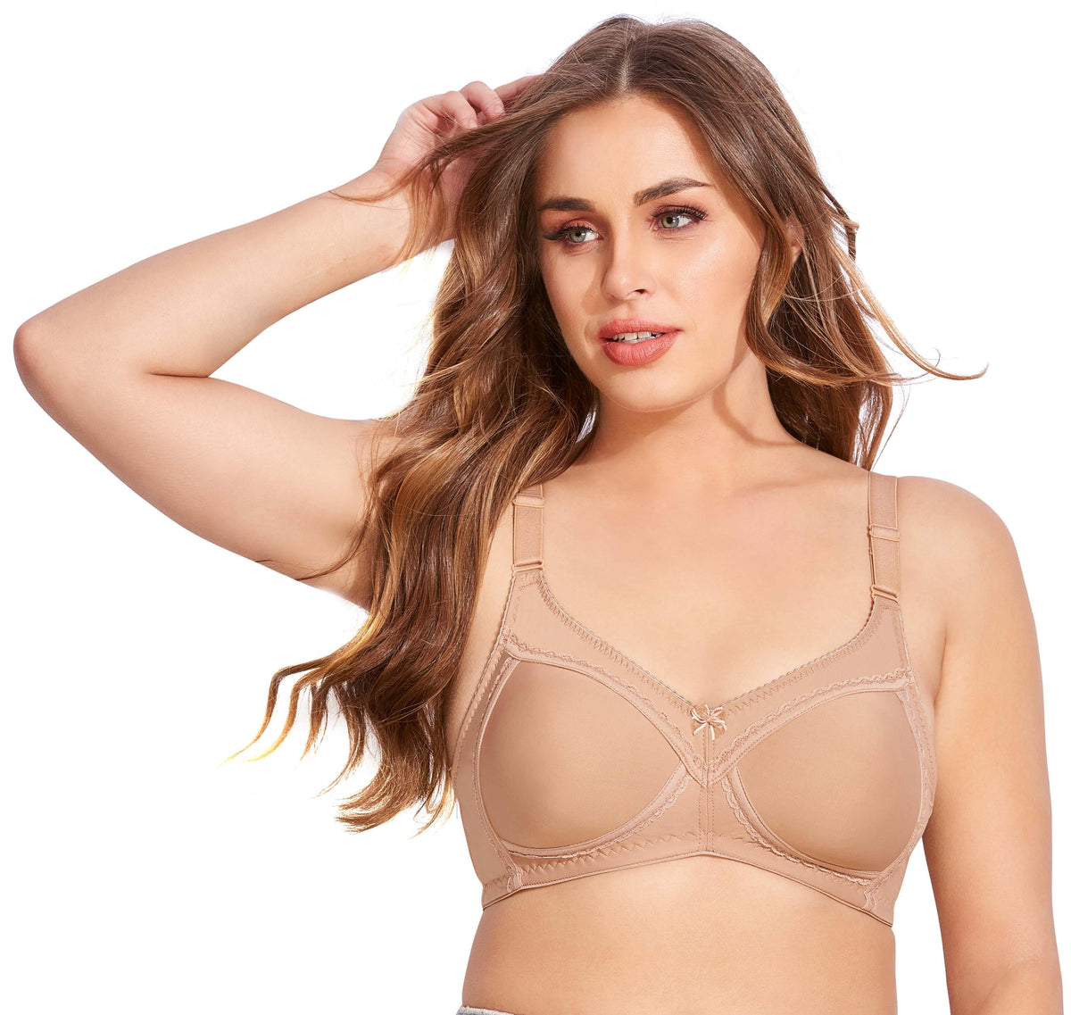 LacyLuxe Full Coverage/Seamless Padded Bra Women T-Shirt Lightly Padded Bra Eves Beauty