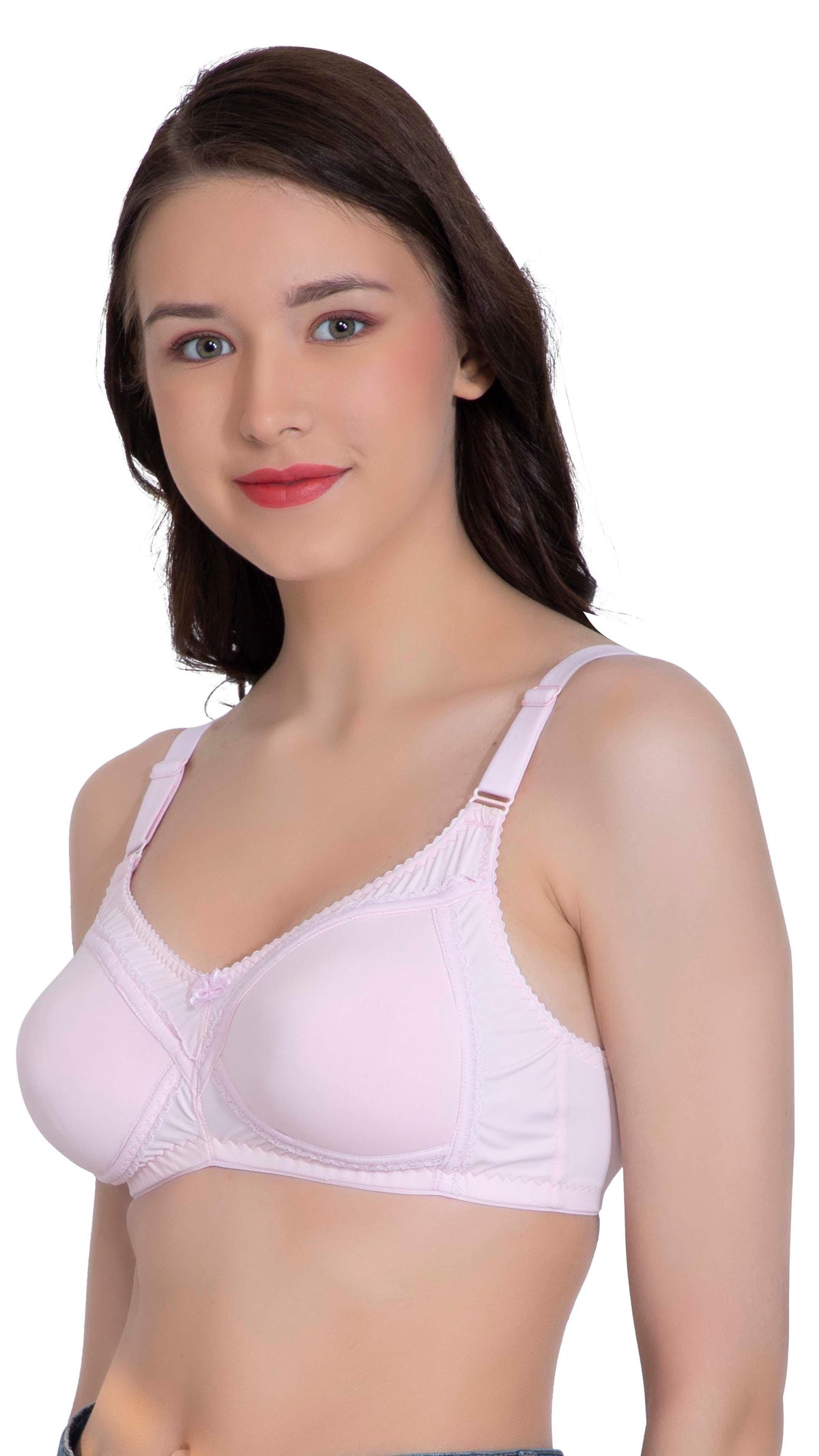 LacyLuxe Full Coverage/Seamless Padded Bra Women T-Shirt Lightly Padded Bra Eves Beauty