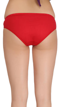Eve's Beauty Low Waist Women Bikini Multicolor Panty Eves Beauty