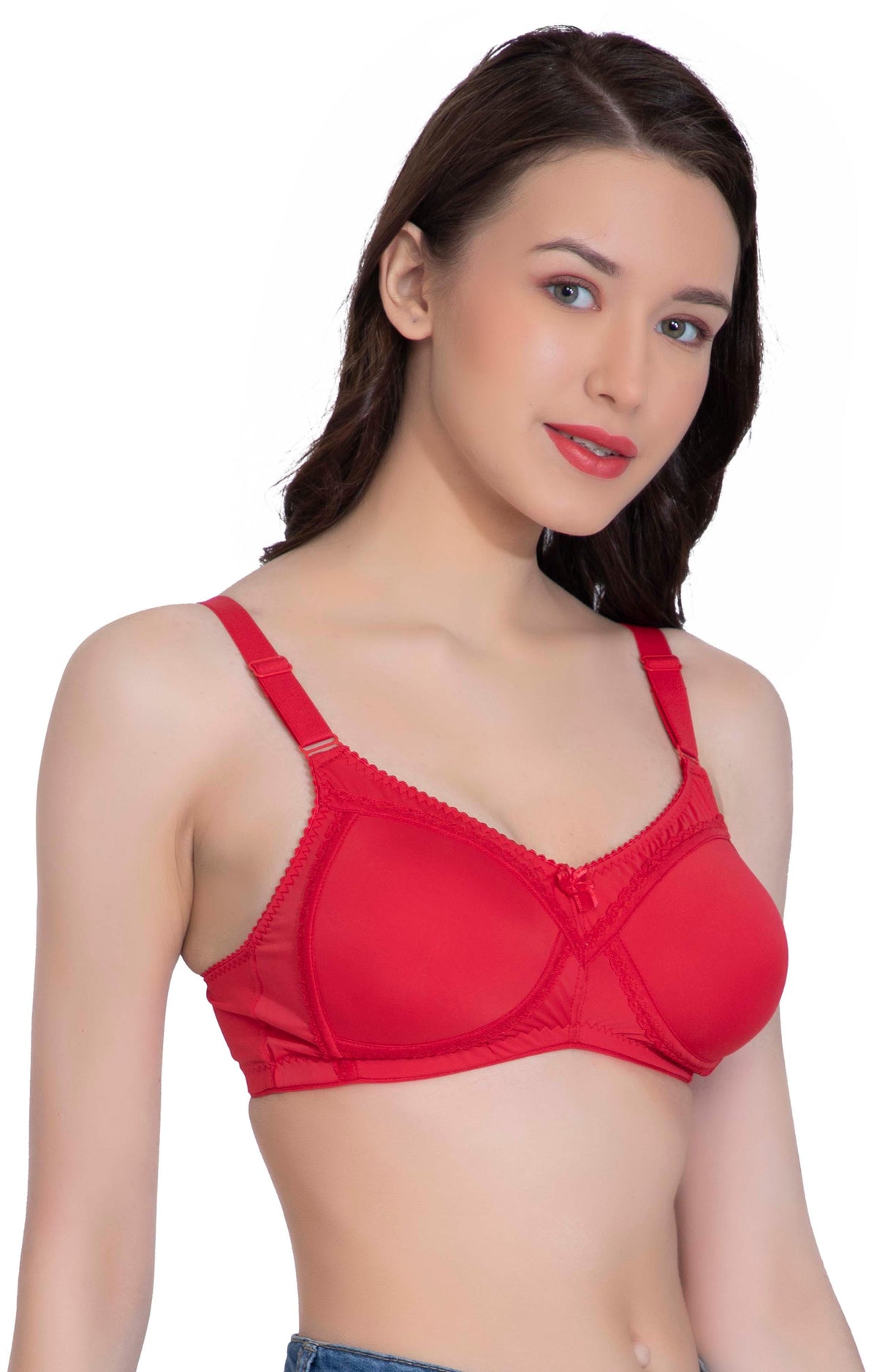 LacyLuxe Full Coverage/Seamless Padded Bra Women T-Shirt Lightly Padded Bra Eves Beauty