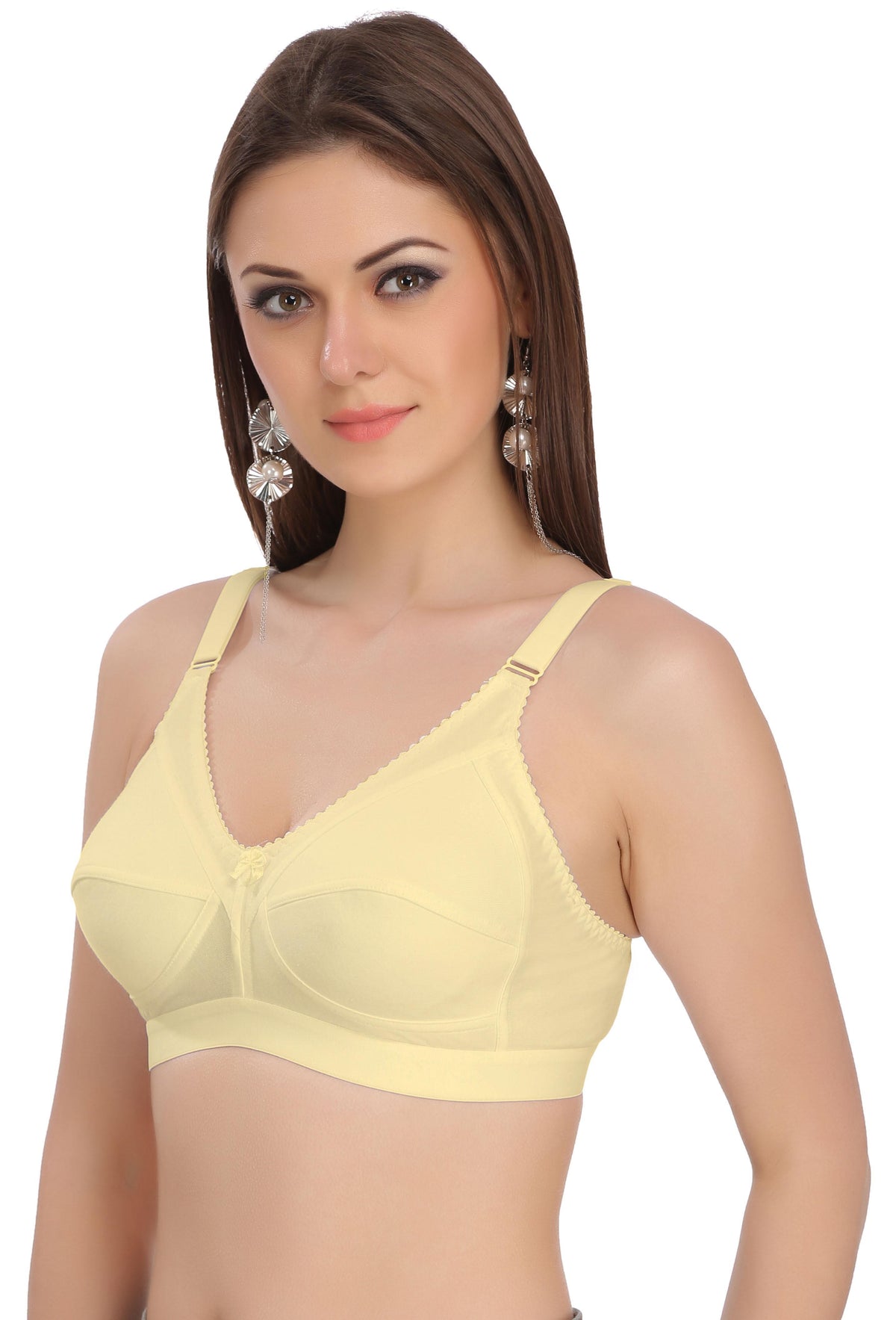 Eve's Beauty Women Full Coverage Non Padded Bra Eves Beauty