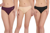 Eve's Beauty Low Waist Women Bikini Multicolor Panty Eves Beauty