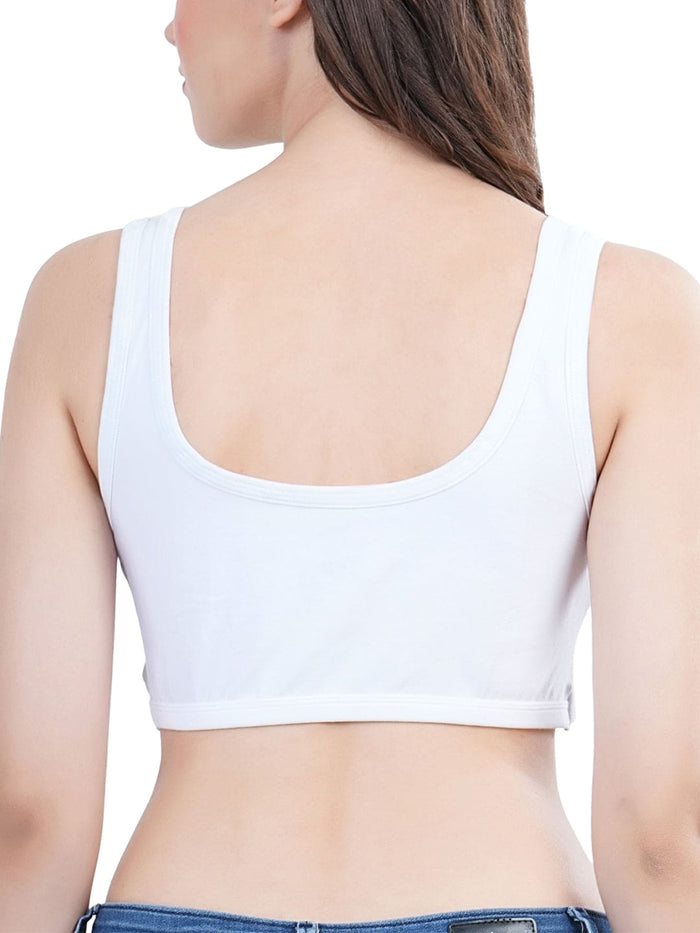 Buy Eve's Beauty Women White 46C Embroidered Cotton Bra (46C) Online at  Best Prices in India - JioMart.