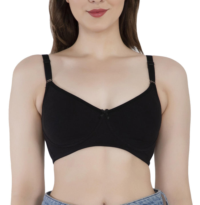 Eve's Beauty Women Non Padded Non Wired Seamless Bra Eves Beauty