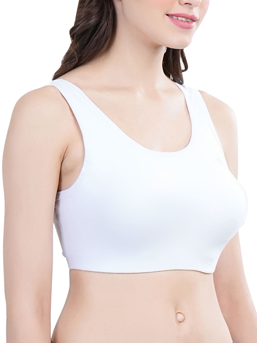 LacyLuxe Womens Seamless Non Padded Sports Bra Eves Beauty