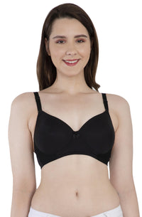 LacyLuxe Seamless Padded Bra Women Full Coverage Lightly Padded Bra Eves Beauty