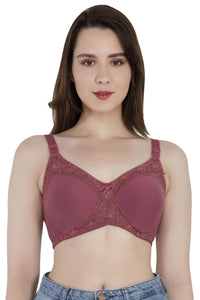 LacyLuxe Seamless Padded Bra Women Full Coverage Lightly Padded Bra Eves Beauty