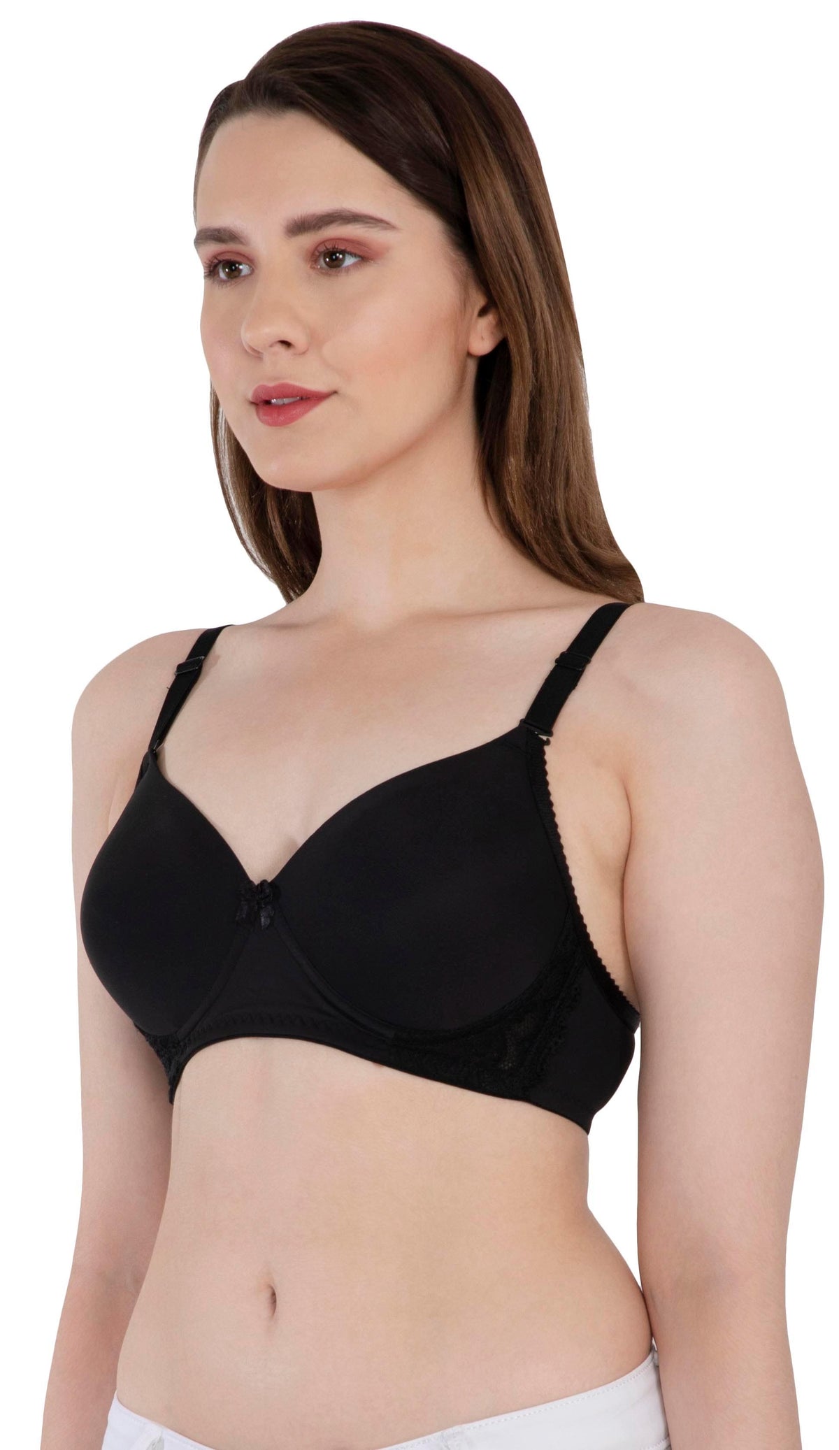 LacyLuxe Seamless Padded Bra Women Full Coverage Lightly Padded Bra Eves Beauty