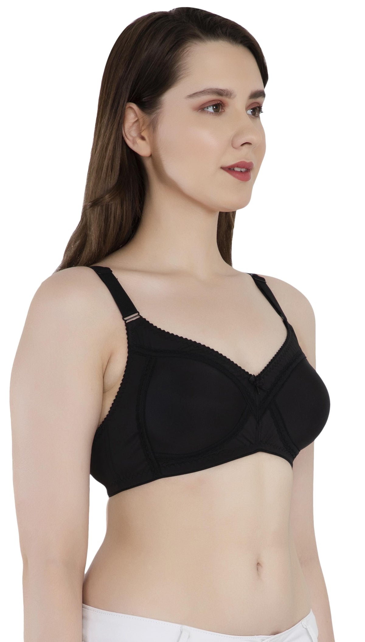 LacyLuxe Full Coverage/Seamless Padded Bra Women T-Shirt Lightly