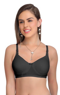 Eve's Beauty Women T-Shirt Non Padded Bra Eves Beauty