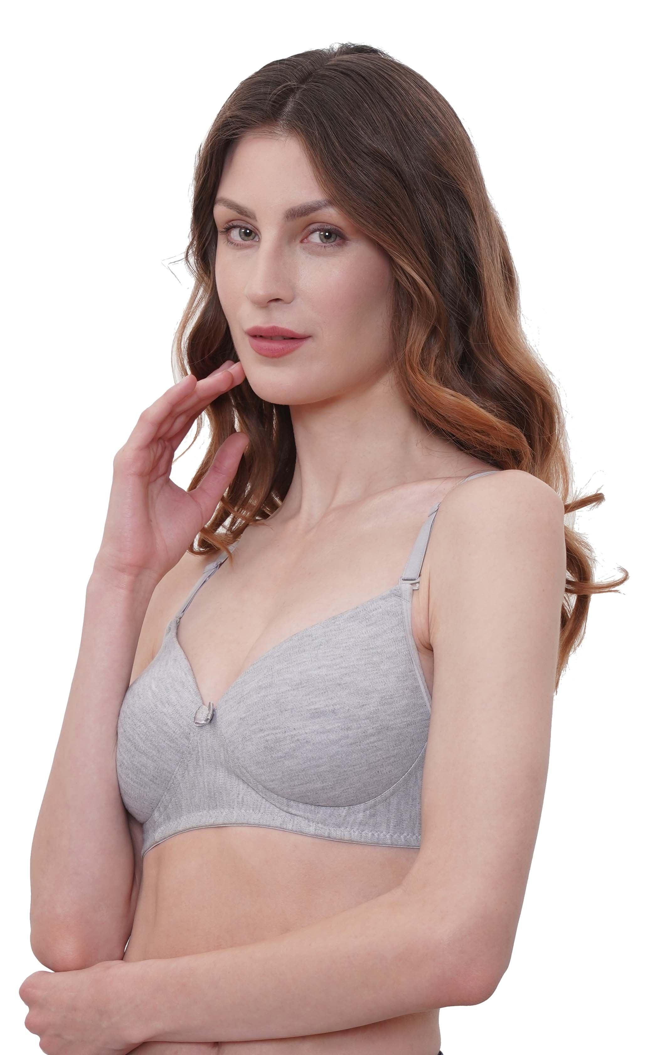 Eve's Beauty T-Shirt Lightly Padded Bra: Seamless Comfort and Full Coverage  – Eves Beauty