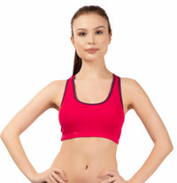 Eve's Beauty Women Sports Lightly Padded Bra Eves Beauty