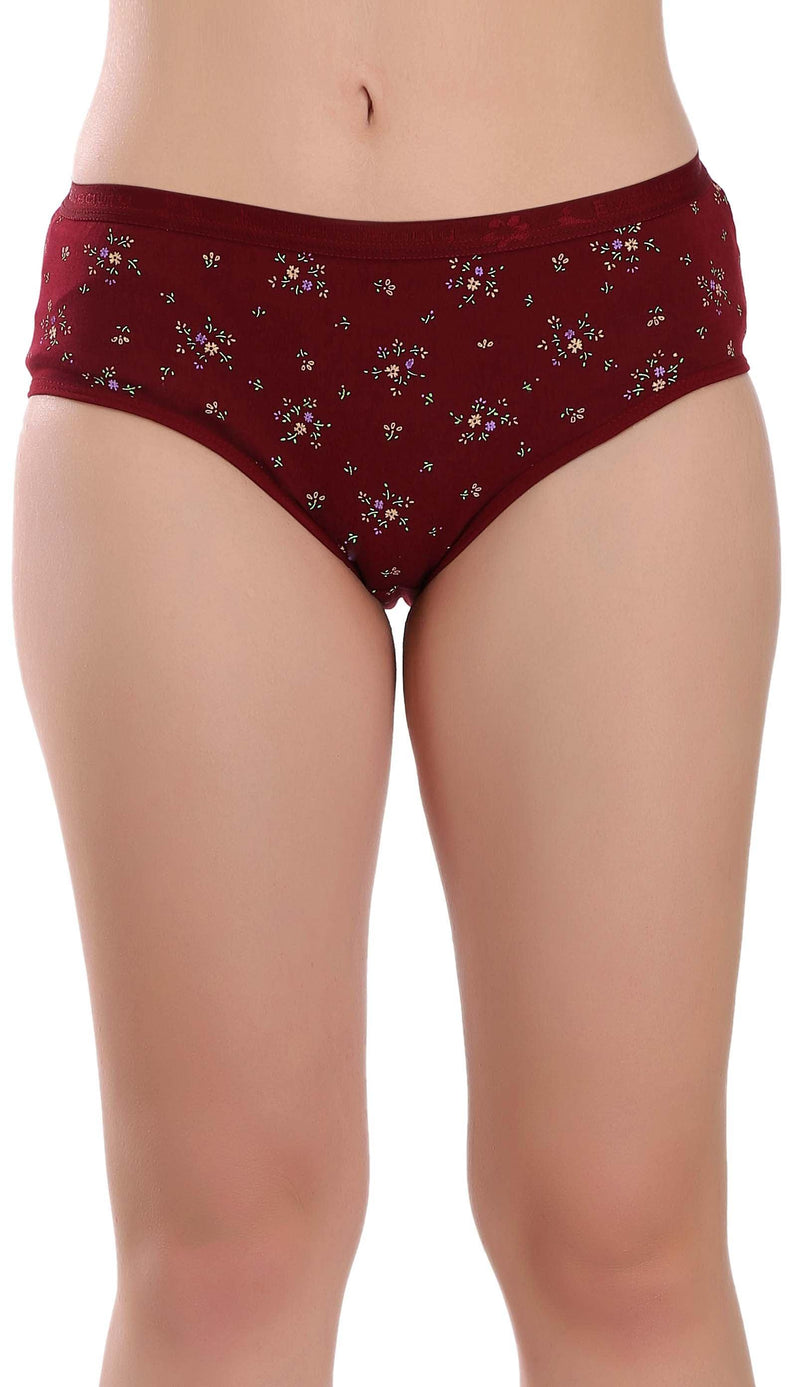 Buy Looks United Women Hipster Multicolor Panty (Pack of 3) (S) at
