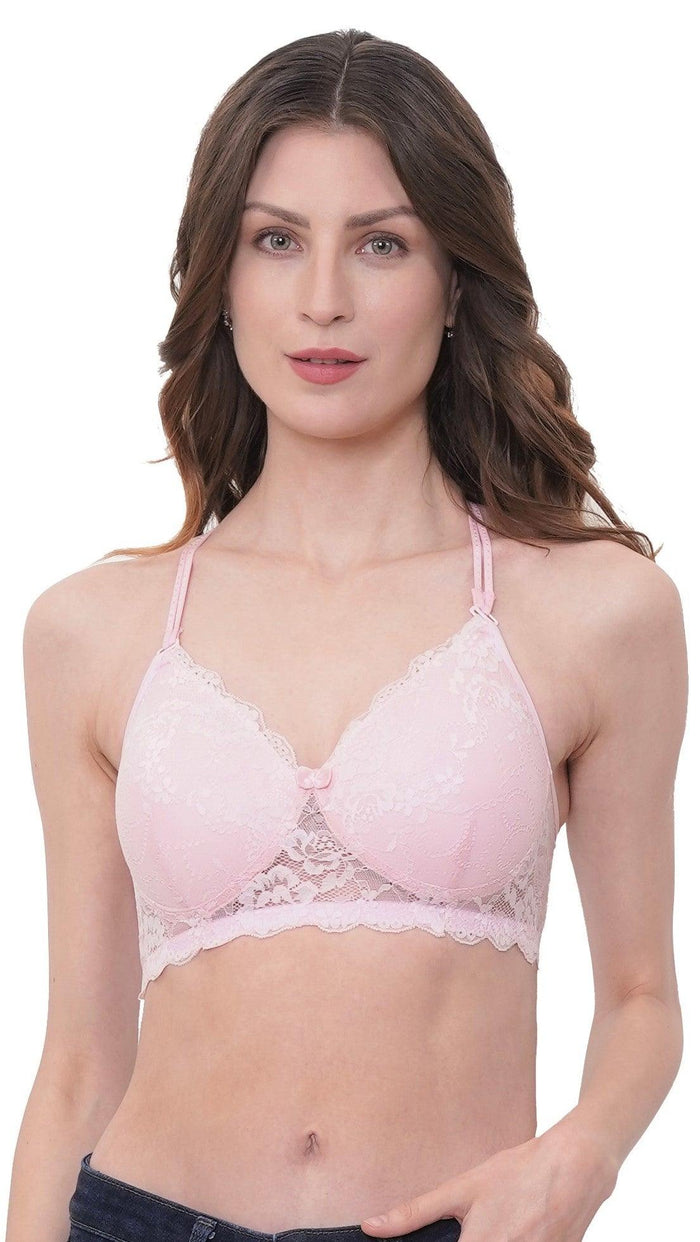 Buy Eve's Beauty Women White 46C Embroidered Cotton Bra (46C) Online at  Best Prices in India - JioMart.