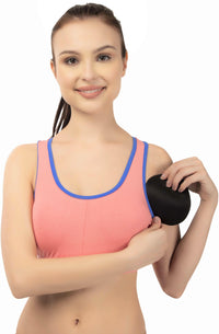 Eve's Beauty Women Sports Lightly Padded Bra Eves Beauty