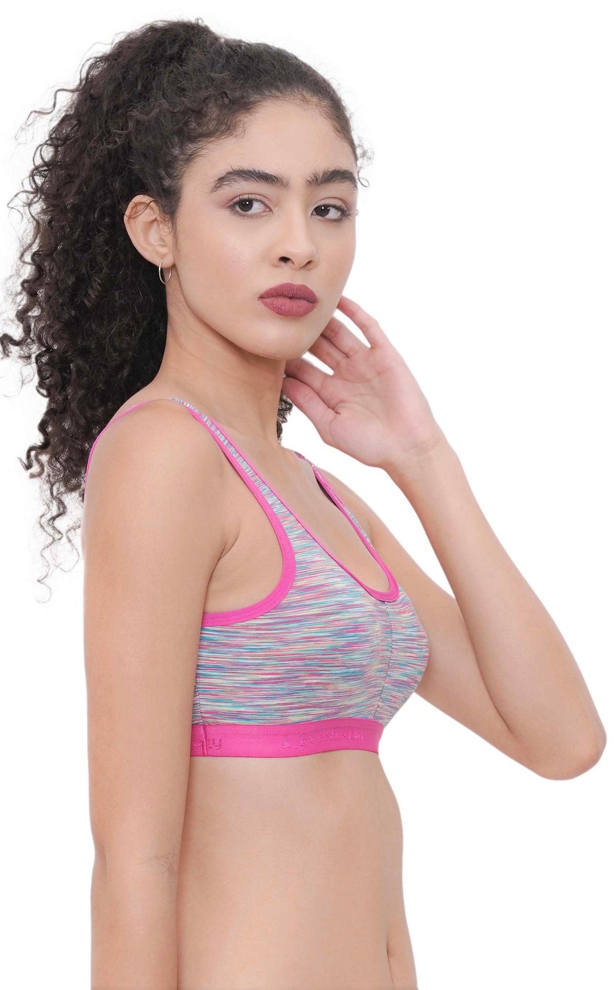 Eve's Beauty Women Sports Heavily Padded Bra Eves Beauty