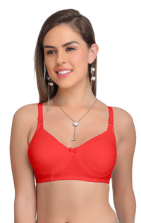 Eve's Beauty Women T-Shirt Non Padded Bra Eves Beauty