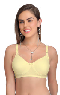 Eve's Beauty Women T-Shirt Non Padded Bra Eves Beauty