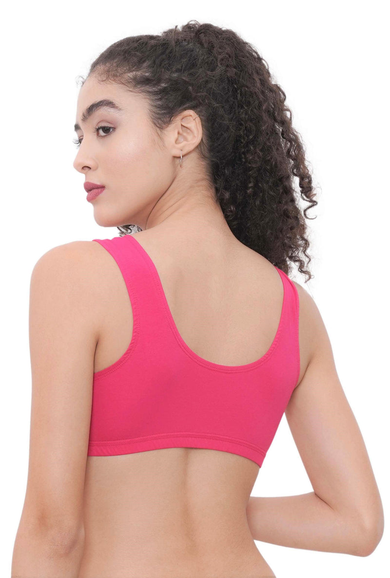 Eve's Beauty Seamless Sports Bra Women Sports Non Padded Bra Eves Beauty