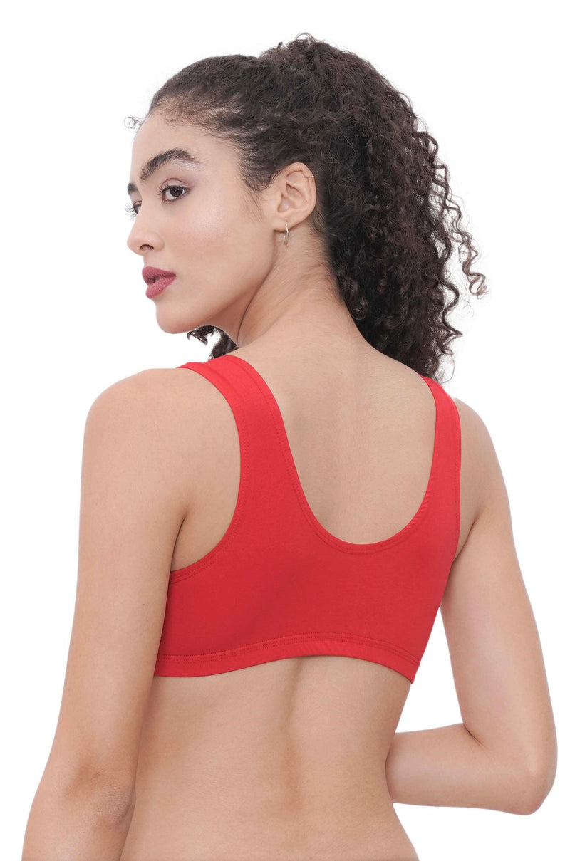 Eve's Beauty Seamless Sports Bra Women Sports Non Padded Bra Eves Beauty