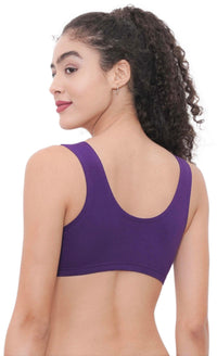 Eve's Beauty Seamless Sports Bra Women Sports Non Padded Bra Eves Beauty